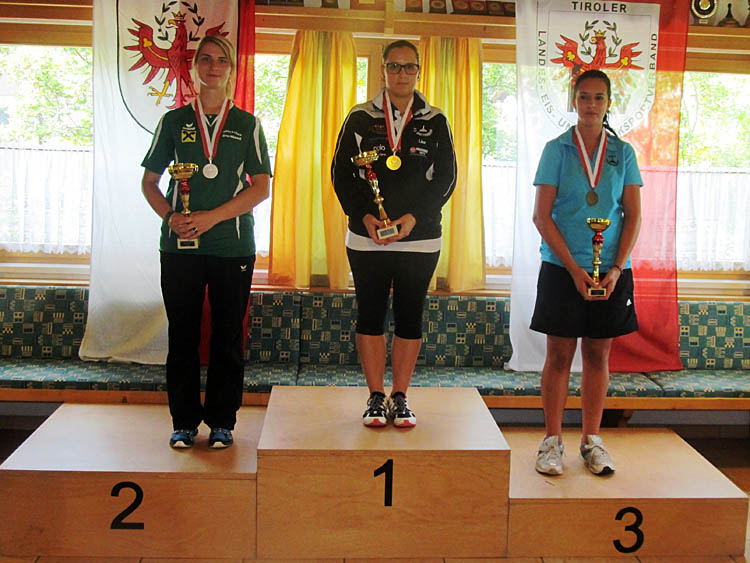 Rang 1: Gasteiger Christina - 2. Rang: Triendl Katharina - Rang 3: Schatz Marie -TheresRang 1: Adler Lisa - 2. Rang: Gasteiger Christina - Rang 3: Wrle Janine 